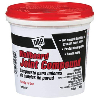 Dap 10100 Wallboard Joint Compound White 3Pound