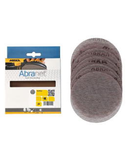 Mirka Abranet Net Disc Pad Saver 5 Inchassortment Grit 80600 Sandpaper Sanding Discs Hook And Loop 10 Pcs 9A232Aprp