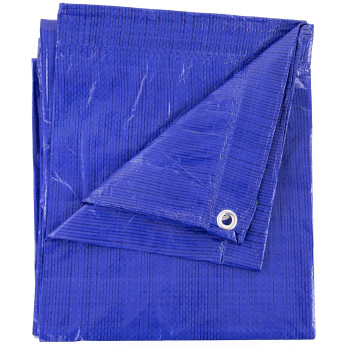 Kotap 8 X 10 Ft Allpurpose Multiuse Protectioncoverage 5Mil Poly Tarp Waterproof Blue 1Pack Tra0810