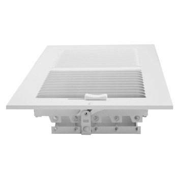 Accord Abswwh2126 Sidewallceiling Register With 2Way Design 12Inch X 6Inchduct Opening Measurements White