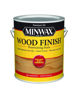 Minwax 710840000 Wood Finish 250 Voc Compliant Golden Pecan 245 1 Gallon