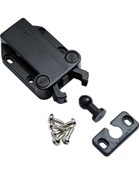 Mc37 Nonmagnetic Touch Latch Safe Push Latch Black