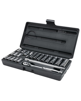 Performance Tool W36901 14Inch Drive Sae Socket Set 22Piece