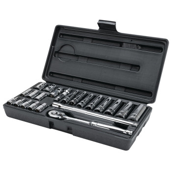 Performance Tool W36901 14Inch Drive Sae Socket Set 22Piece