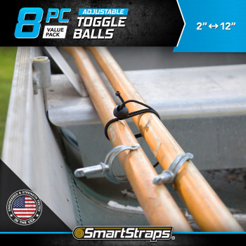 Smartstraps Adjustable Toggle Ball Bungee Cord Adjust Tension And Length From 212 Great To Keep In Your Car Boat And Wor