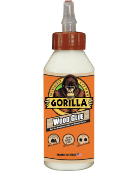 Gorilla 6200022 Wood Glue 8 Oz 1Pack White