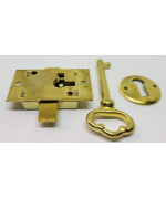 U Ultra Hardware 44819 Surface Mounted Cupboard Lock 2 X 2 X 2 Inches