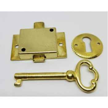 U Ultra Hardware 44819 Surface Mounted Cupboard Lock 2 X 2 X 2 Inches