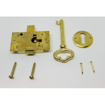 U Ultra Hardware 44819 Surface Mounted Cupboard Lock 2 X 2 X 2 Inches