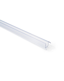 Crl Coextruded Clear Bottom Wipe With Drip Rail For 38 Glass 31 In Long