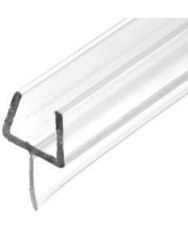 Crl Coextruded Clear Bottom Wipe With Drip Rail For 14 Glass 31 In Long