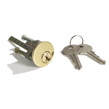 Heavy Duty Jimmy Proof Deadbolt Door Lock Brass Single Cylinder With Key Entry