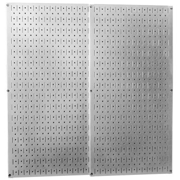 Wall Control 30P3232Gv Galvanized Steel Pegboard Pack