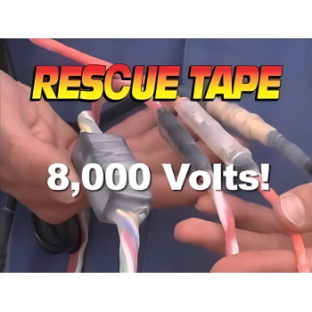 Rescue Tape Selffusing Silicone Tape Emergency Plumbing Pipe Radiator Hose Repair Electrical Insulation Military Std 1