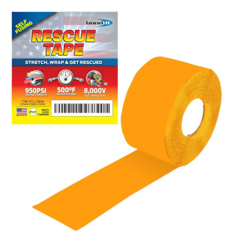 Rescue Tape Selffusing Silicone Tape Emergency Plumbing Pipe Radiator Hose Repair Electrical Insulation Military Std 1