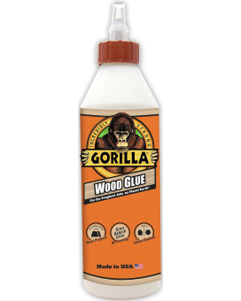 Gorilla Wood Glue 18 Ounce Bottle Natural Wood Color Pack Of 1