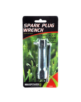 Maxpower 339066 Universal Spark Plug Wrench For 34 Inch Hex Short Plugs 1316 Inch Standard Plugs