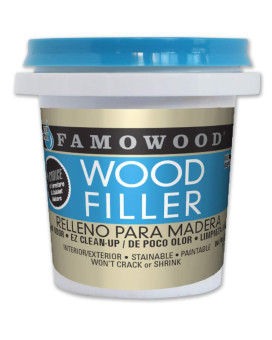 Famowood 40042152 Latex Wood Filler 14 Pint Golden Oak