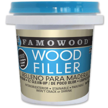 Famowood 40042152 Latex Wood Filler 14 Pint Golden Oak