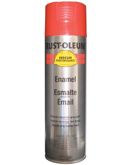 Rustoleum Corporation V2163838 High Performance Enamel Spray Paintsafety Red 15Ounce 15 Ounce