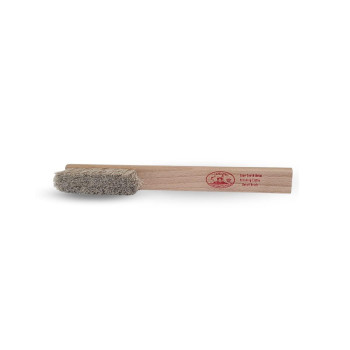 Cape Cod 100 Horsehair Detail Brush With Solid Oak Handle For Detailing Silver And Fine Metals In Hard To Reach Places