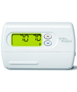 Emerson 1F86344 Nonprogrammable Thermostat For Singlestage Systems White