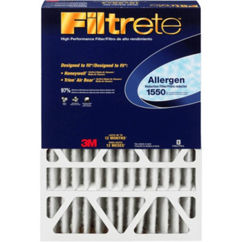 Filtrete Dp01Dc4 Ultra Allergen Healthy Living Electrostatic Highperformance Replacement Air Filter 1 Count Pack Of 1 Whit