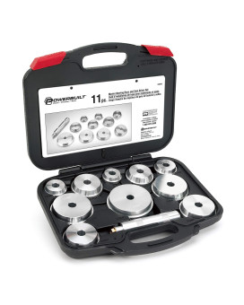 Powerbuilt Alltrade 648996 Kit 66 Master Bearing Race And Seal Driver Tool Set Silver