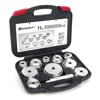 Powerbuilt Alltrade 648996 Kit 66 Master Bearing Race And Seal Driver Tool Set Silver