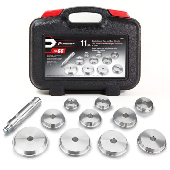 Powerbuilt Alltrade 648996 Kit 66 Master Bearing Race And Seal Driver Tool Set Silver