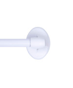 Kenney 58 Magnetic Curtain Rod 1628 White