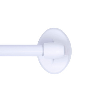 Kenney 58 Magnetic Curtain Rod 1628 White