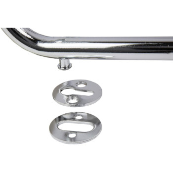 Raider 19610 Deluxe Chrome 534 Wide Wheel Chock For Motorcycles Mopeds Trailers