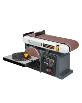 Powertec Bd4600 Belt Disc Sander For Woodworking 4 In X 36 In Belt Sander With 6 In Sanding Disc