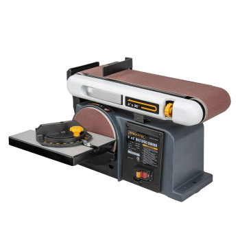 Powertec Bd4600 Belt Disc Sander For Woodworking 4 In X 36 In Belt Sander With 6 In Sanding Disc