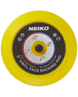 Neiko 30261A 5 Sanding Pad With Vinyl Psa Backing 516 Arbor With 24 Thread Mounts 10 000 Rpm Sanding Pads Are Ideal Fo