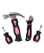 Apollo Tools 4 Piece Stubby Tool Set For Small Hands And Tight Spaces Convenient Compact Small Tool Set Includes Mini Hammer