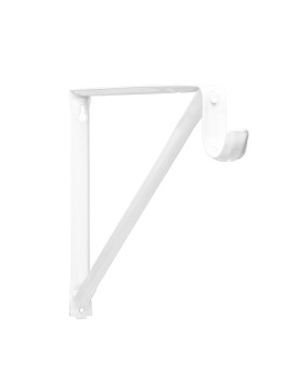 Closet Pro Rp0044Bwt Light Duty 11 In Shelf And Rod Bracket White