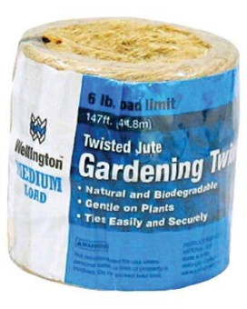 Wellington 147 Ft L Natural Twisted Jute Twine