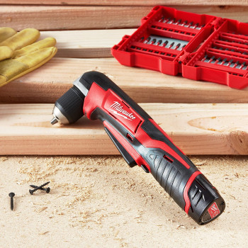 Milwaukee 241520 M12 12Volt Lithiumion Cordless Right Angle Drill 34 In Bare Tool Medium