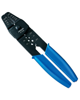 Hozan Crimping Tool For Open Barrel Type Contact Crimping Pliers Die Part With Steps Thin Finish Awg 28 14 P706