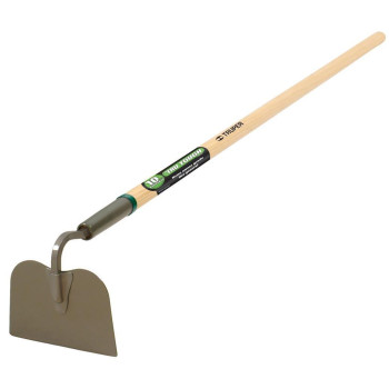 Truper 33039 Tru Tough Welded Garden Hoe With 6Inch Head And Wood Handle