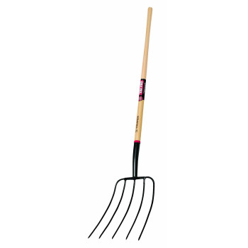 Truper 30325 Tru Pro 54Inch Barley Fork 5Tine Ash Handle