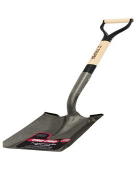 Truper 31210 Tru Pro Square Point Shovel With Dhandle 30Inch