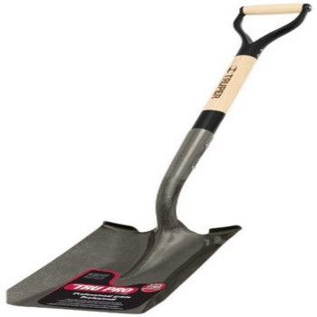 Truper 31210 Tru Pro Square Point Shovel With Dhandle 30Inch