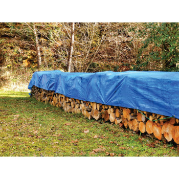 Performance Tool W6002 6 X 8 Ft Tarp Cover Blue Waterproof Great For Tarpaulin Canopy Tent Boat Rv Or Pool Cover Performance