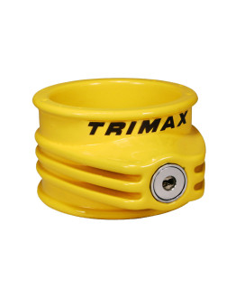 Trimax Tfw55 Ultra Tough 5Th Wheel Trailer Lock Yellow