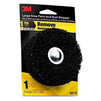 3M Large Area Paint And Rust Stripper Step 1 4 Inches Pack Of 1