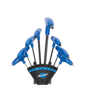 Park Tool Ph12 Phandled Hex Wrench Set With Holder Tool Blue