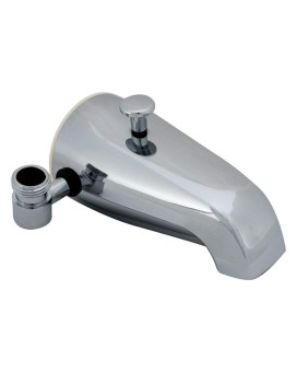 Ezflo 514 Inch Zinc Bath Tub Diverter Spout With Side Outlet Chrome 15087